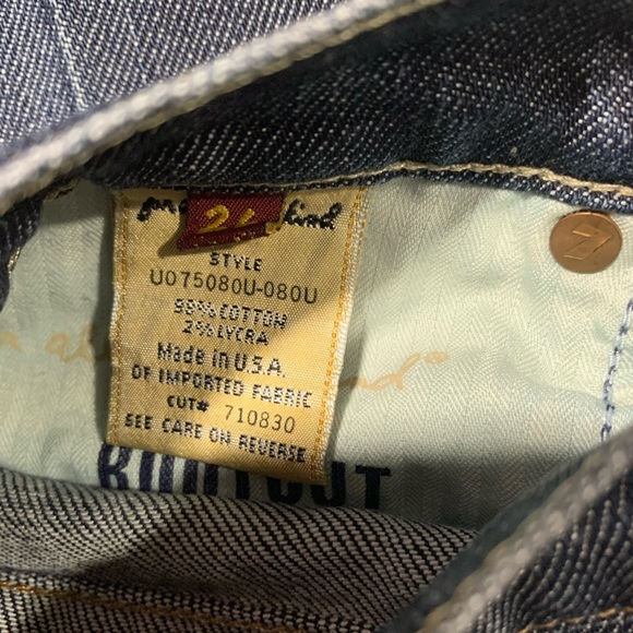 7FAM bootcut jeans size 26 - Picture 5 of 5